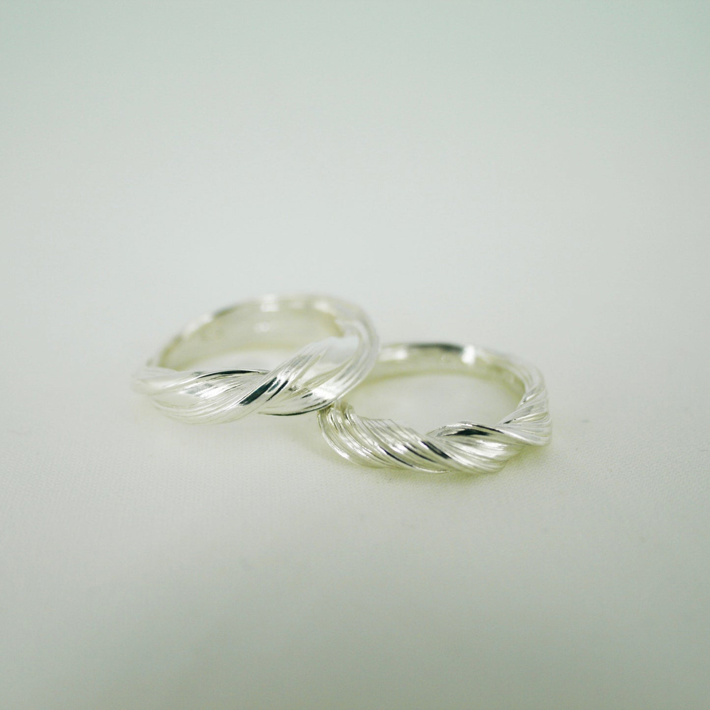 River Swirl Ring - Sterling Silver
