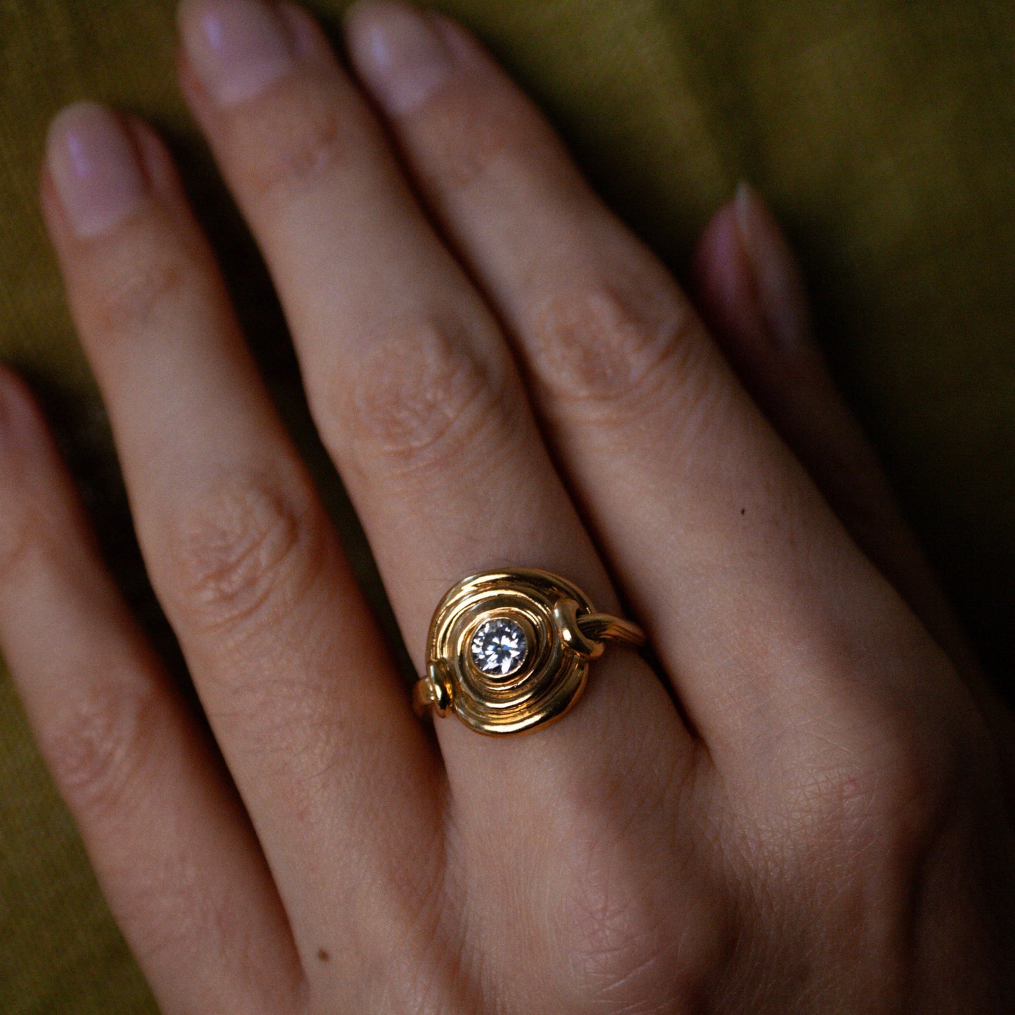 Holocene Ring - Gold Plated