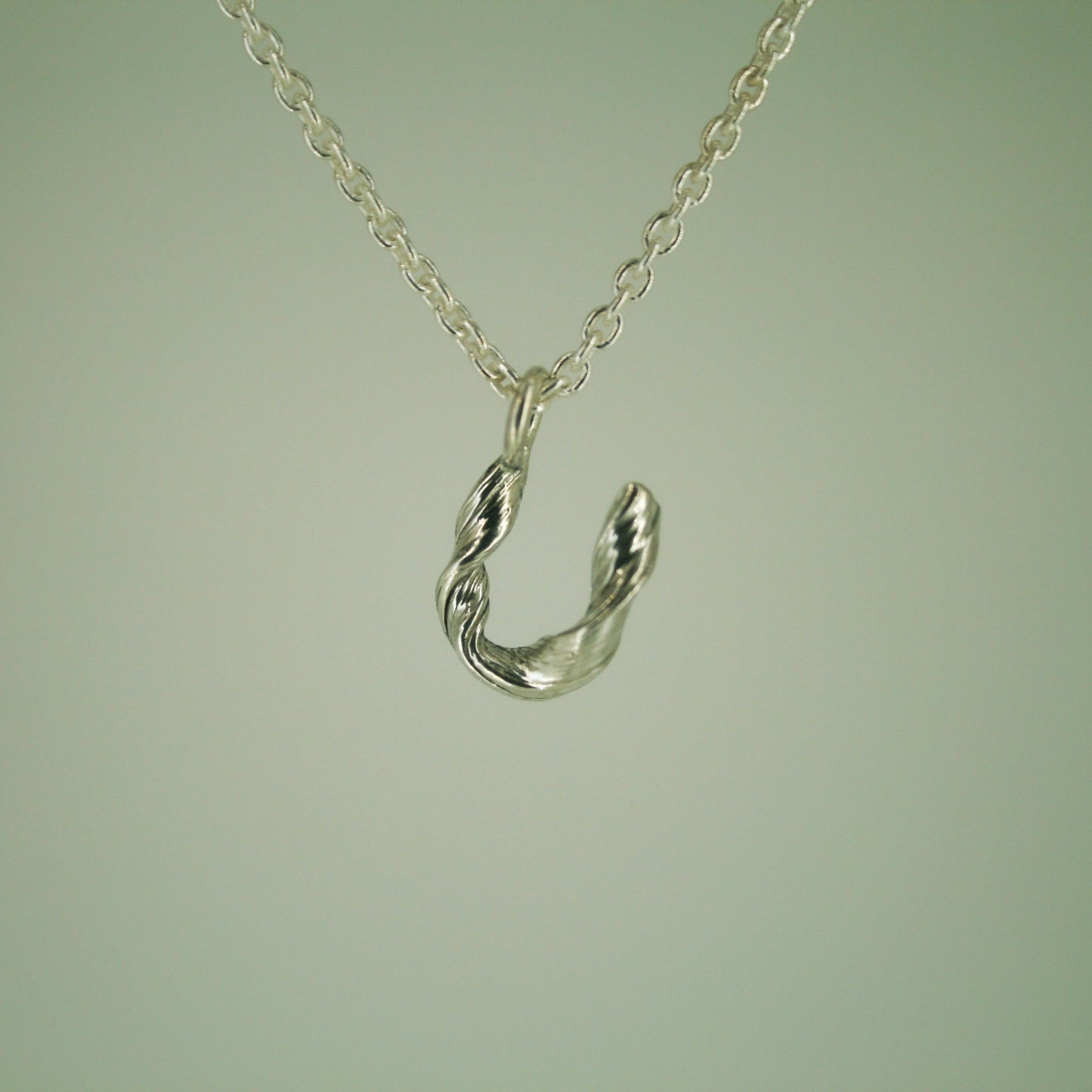 Love Letter - Letter Pendant in Sterling Silver