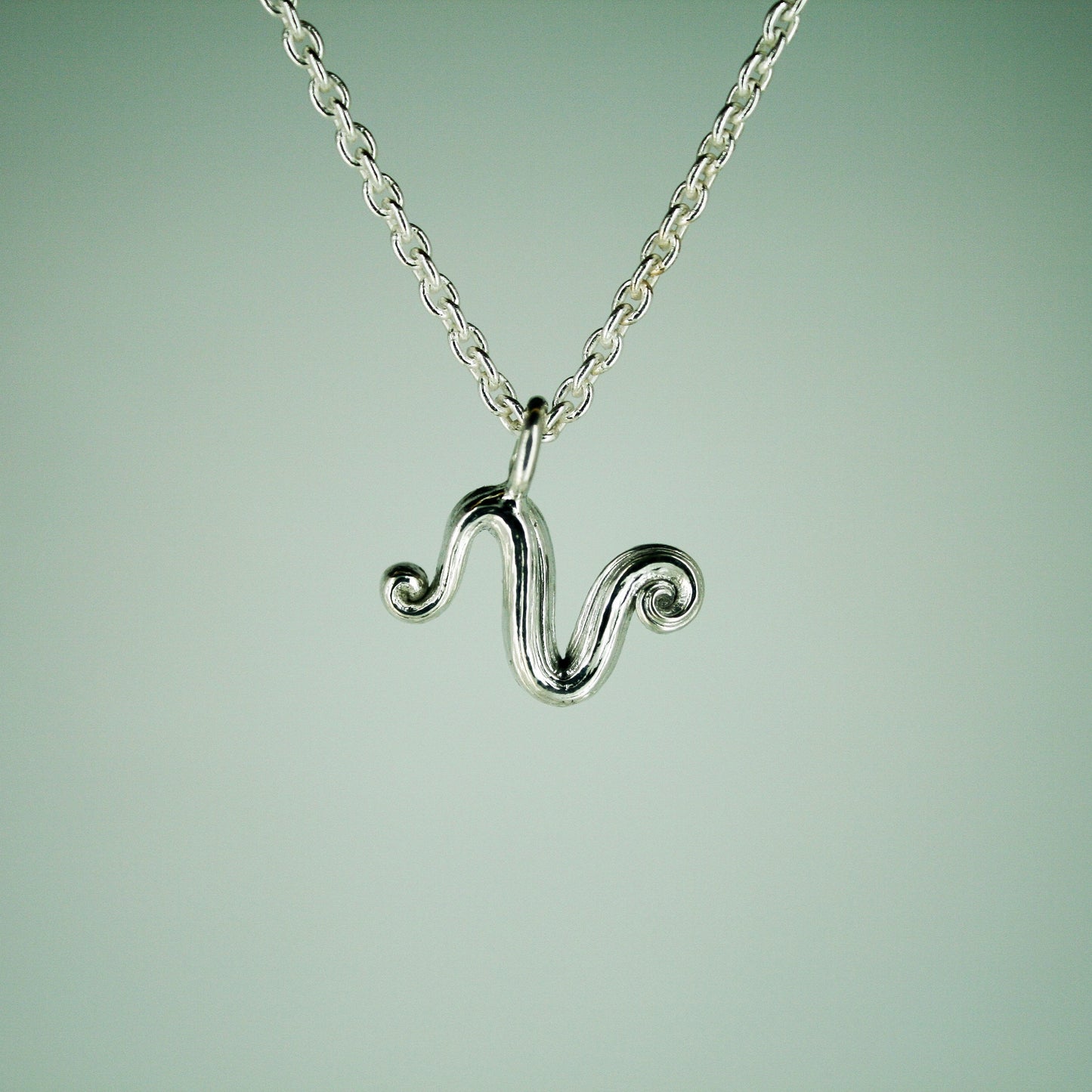 Love Letter - Letter Pendant in Sterling Silver
