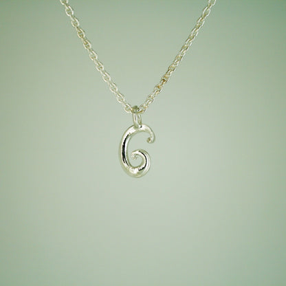 Love Letter - Letter Pendant in Sterling Silver