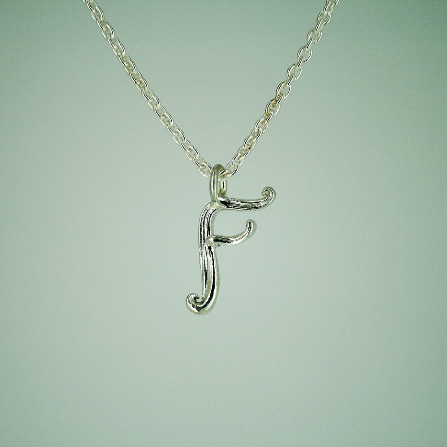 Love Letter - Letter Pendant in Sterling Silver