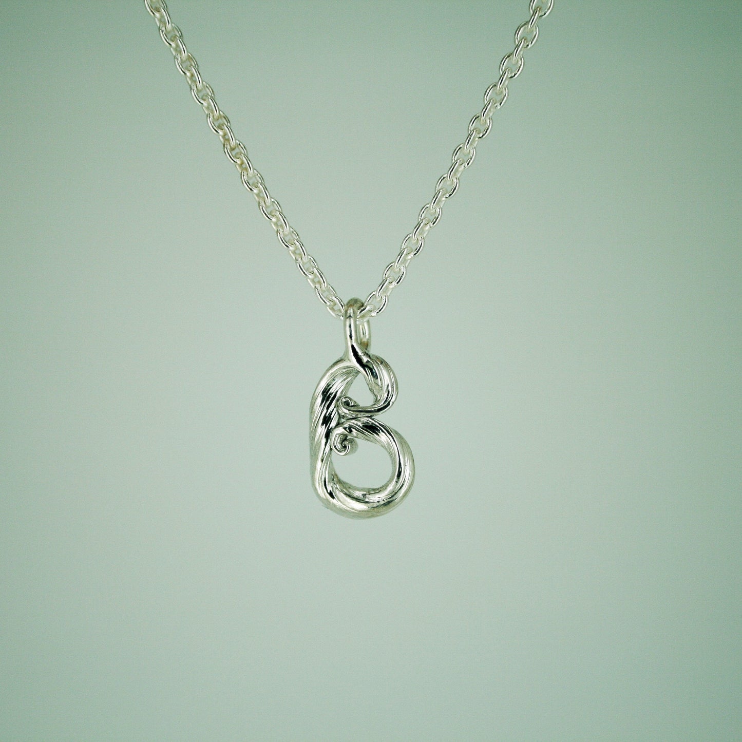 Love Letter - Letter Pendant in Sterling Silver