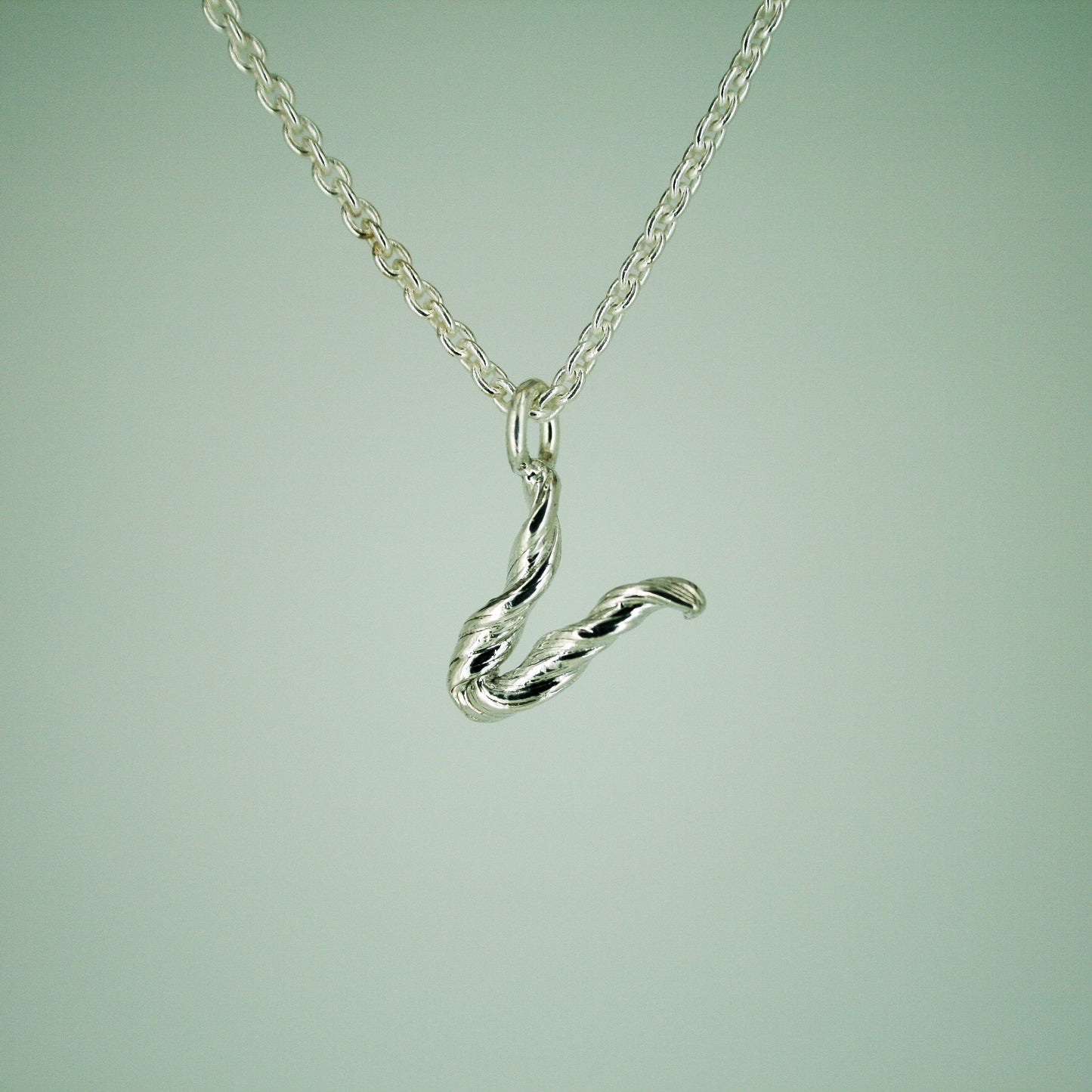 Love Letter - Letter Pendant in Sterling Silver