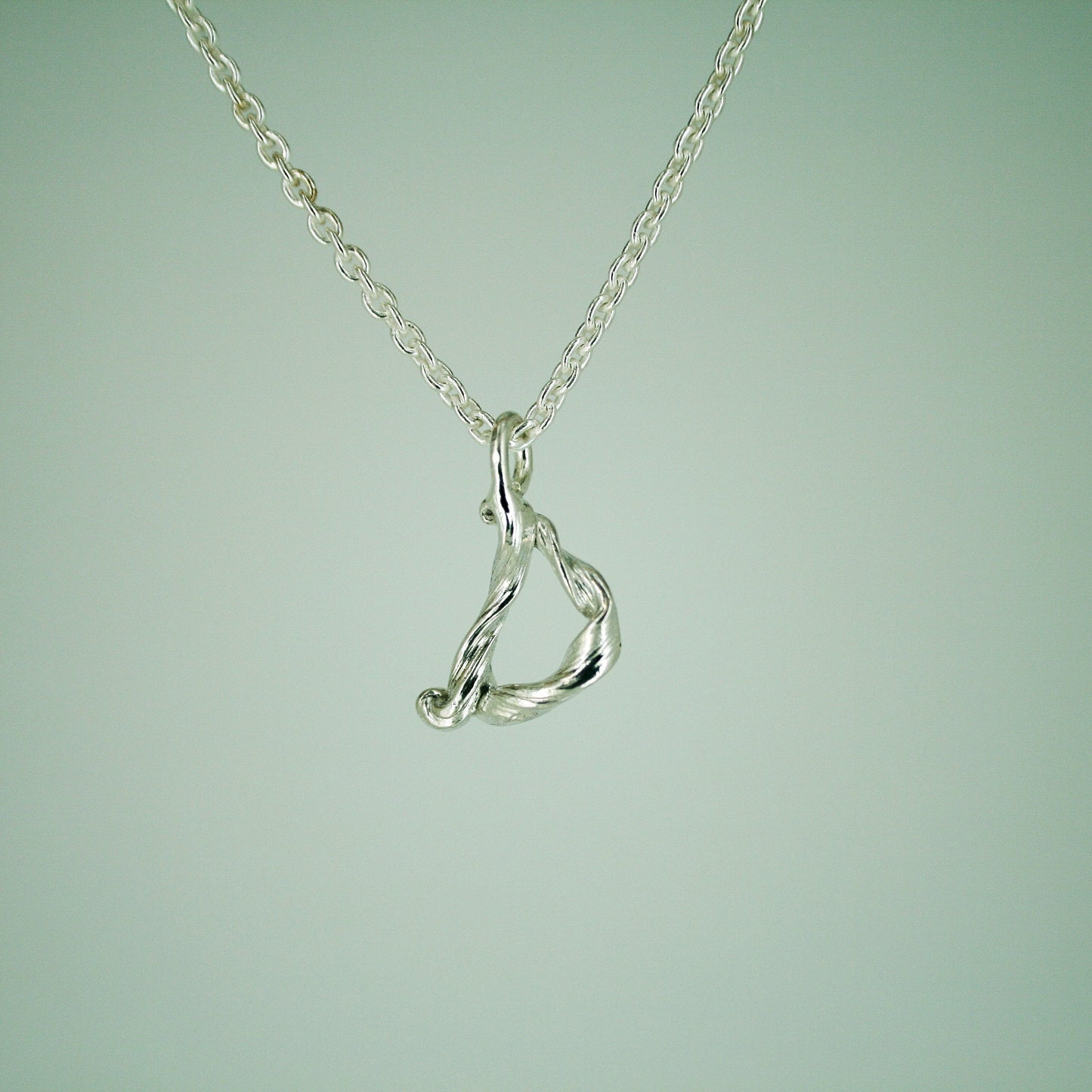 Love Letter - Letter Pendant in Sterling Silver