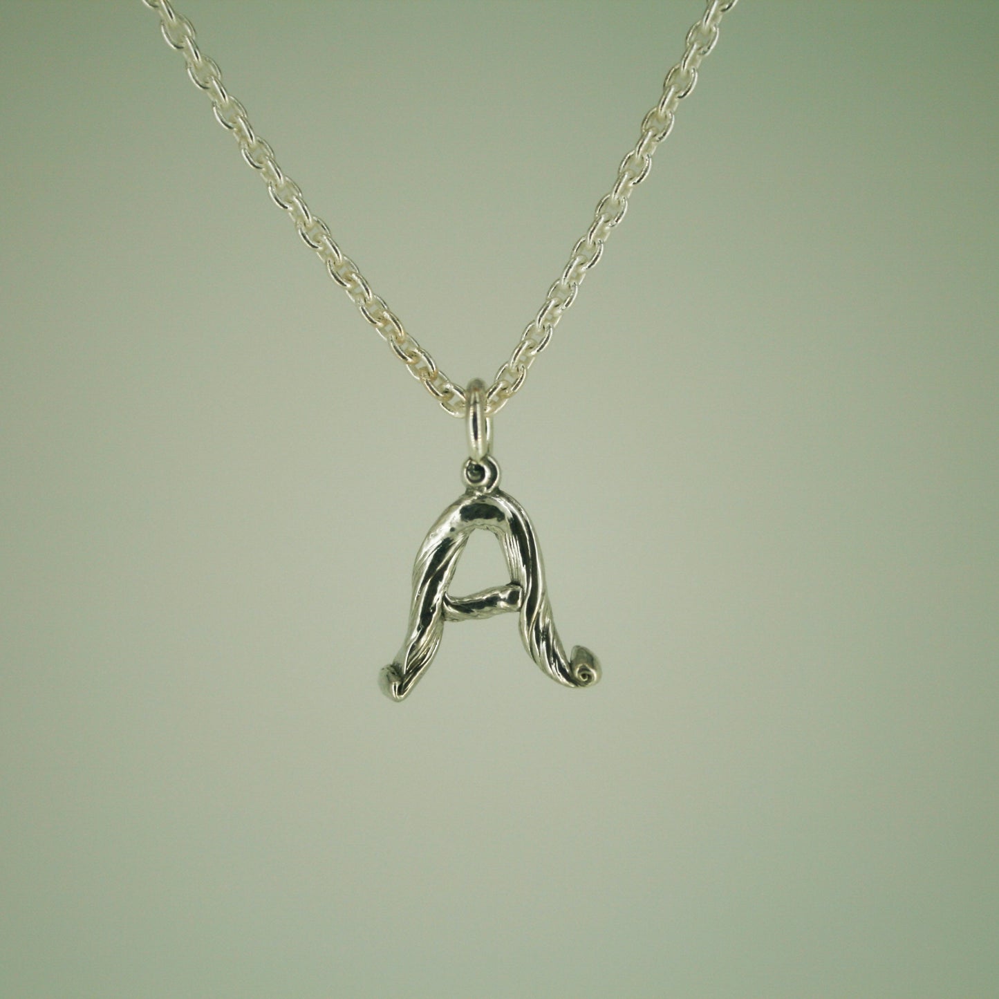 Love Letter - Letter Pendant in Sterling Silver