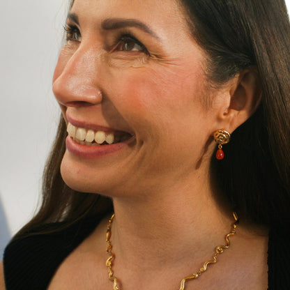 Rosetta Earrings - Gold Plated