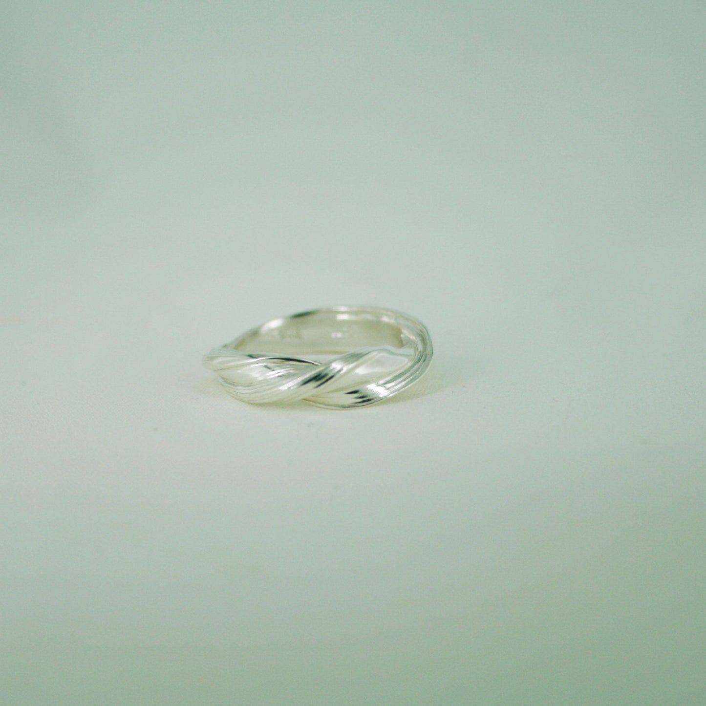 Ocean Curl Ring - Sterling Silver