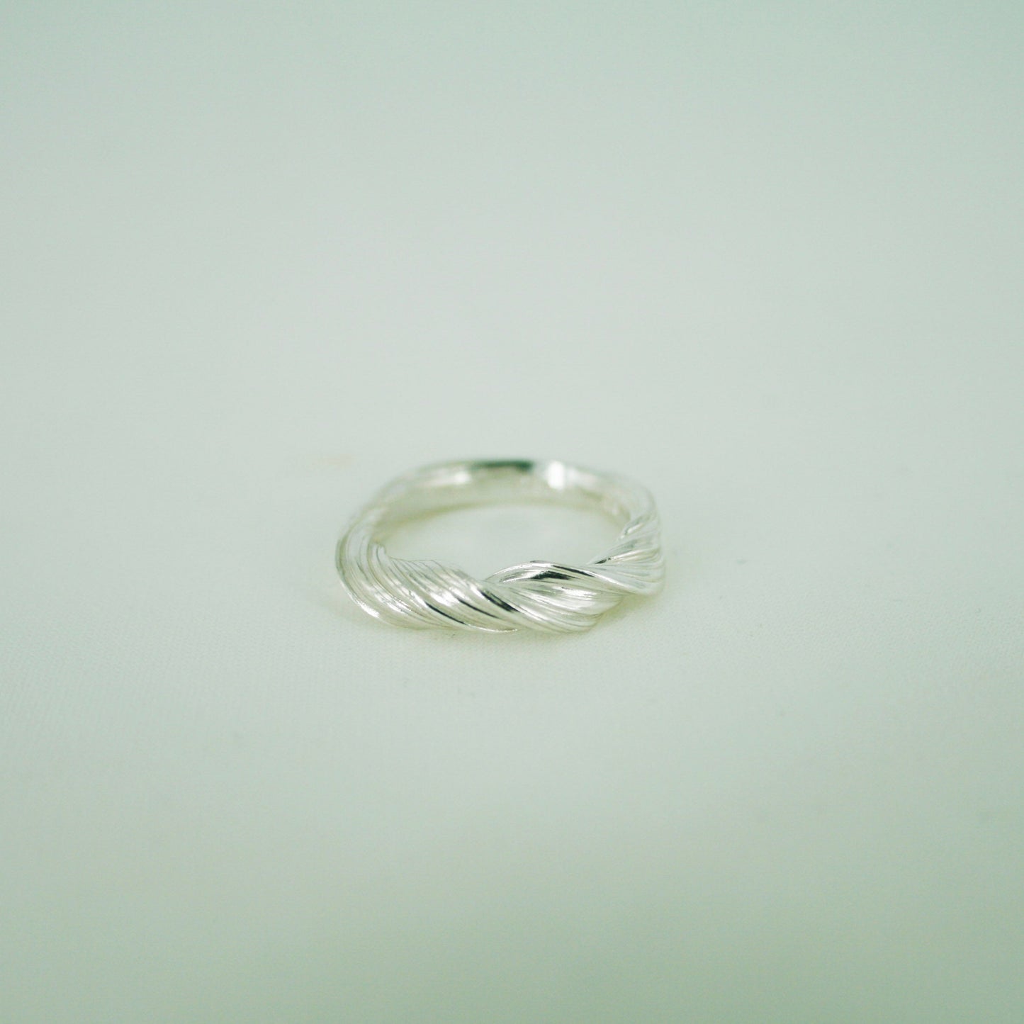 River Swirl Ring - Sterling Silver
