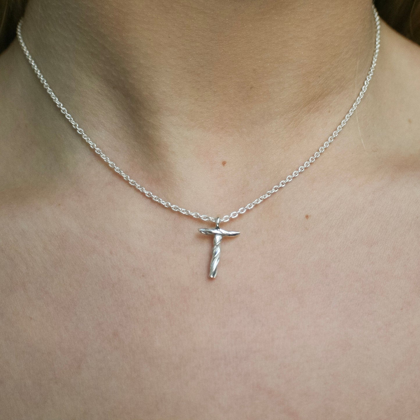 Love Letter - Letter Pendant in Sterling Silver