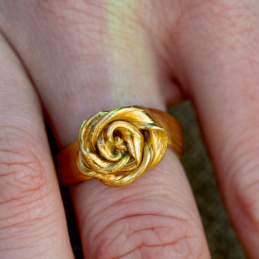 Golden Rose Ring (Size 57)