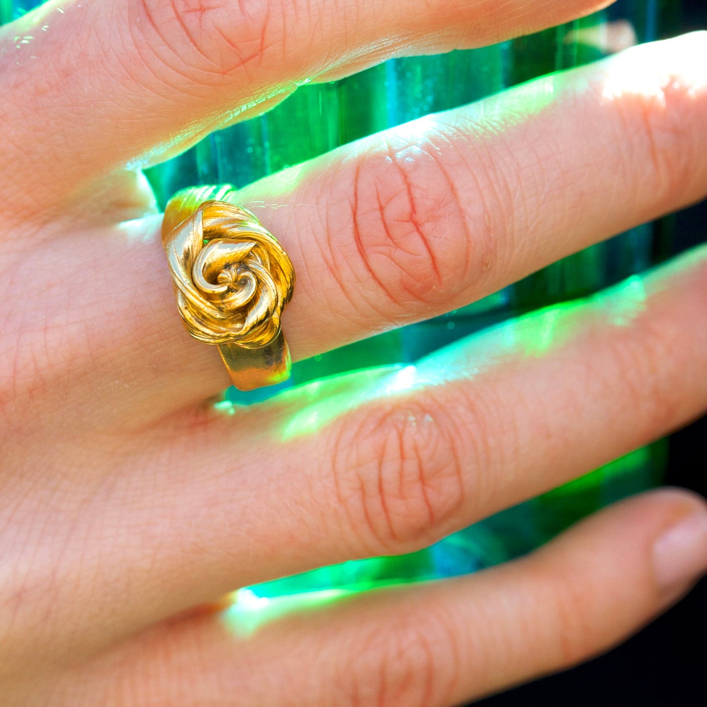 Golden Rose Ring (Size 57)