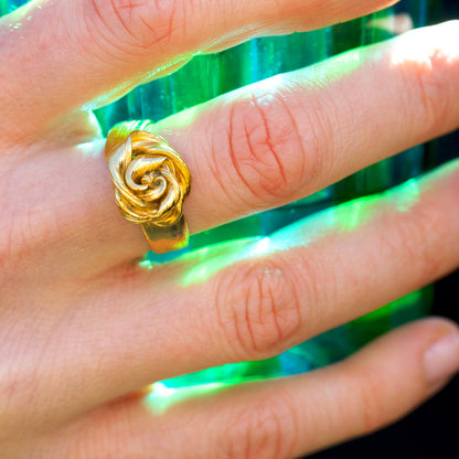 Golden Rose Ring (Size 57)