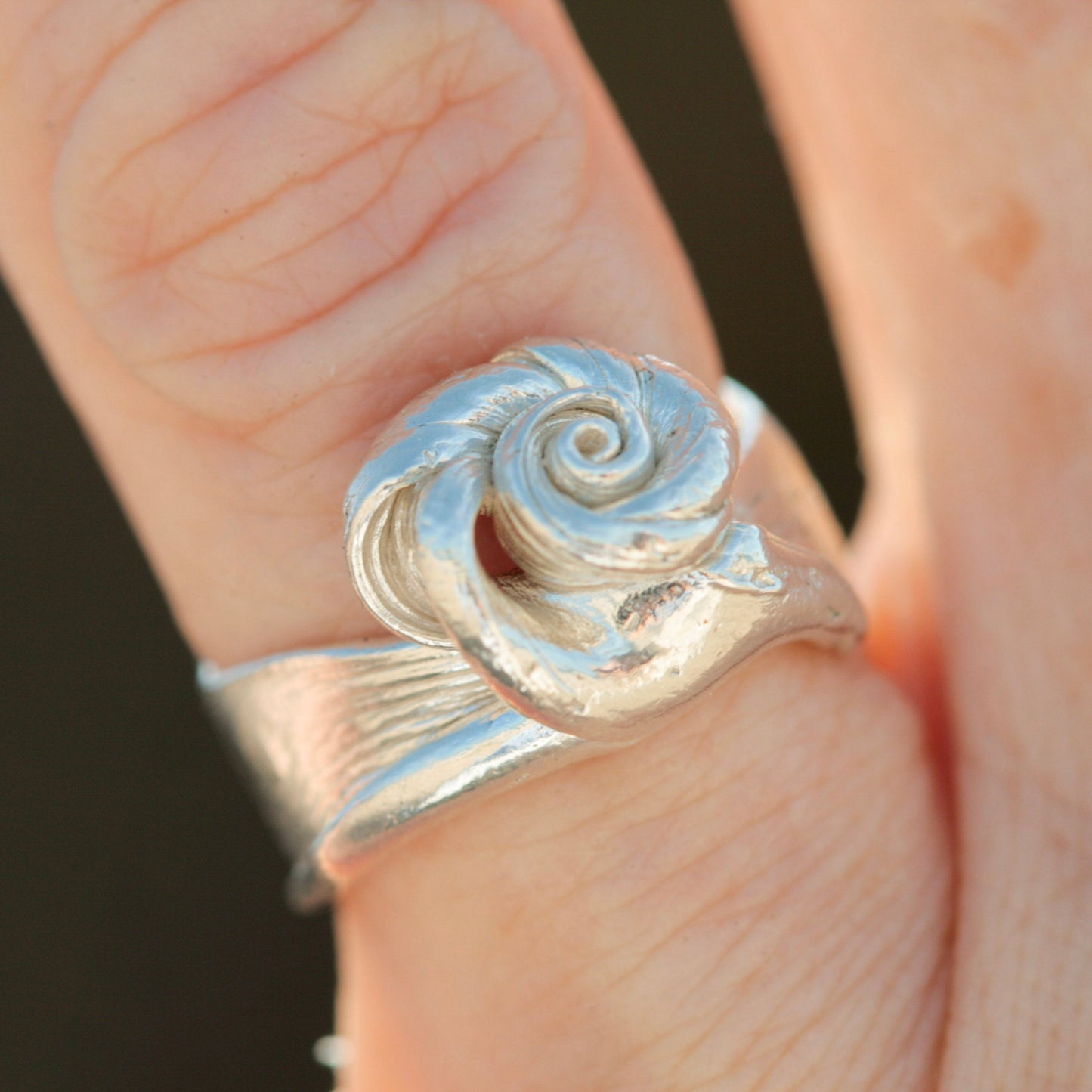 Root Snail Ring (Size 50)