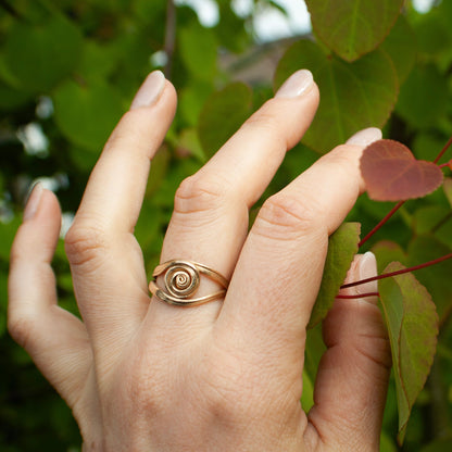 Horus Unique Gold Ring (Size 57)