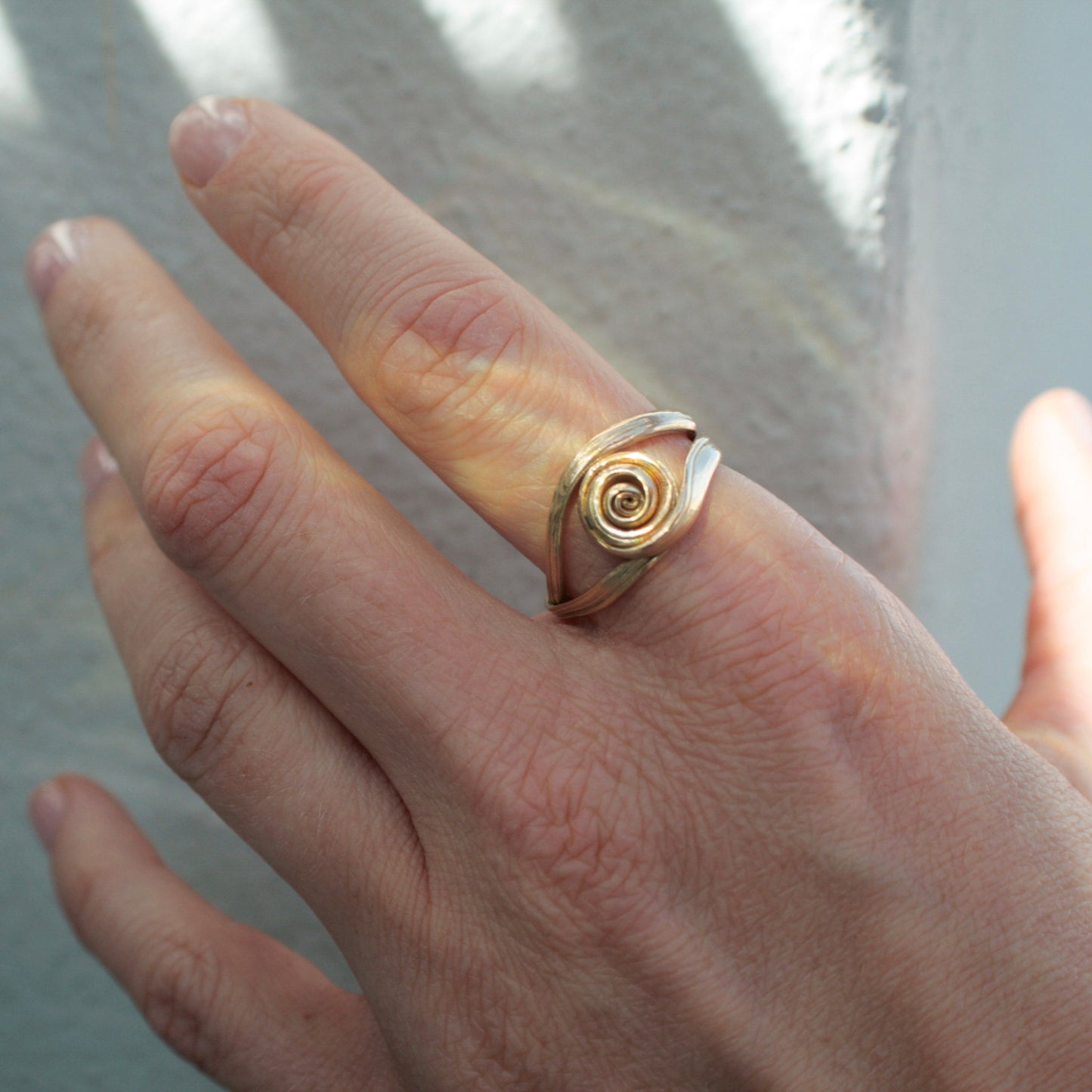 Horus Unique Gold Ring (Size 57)