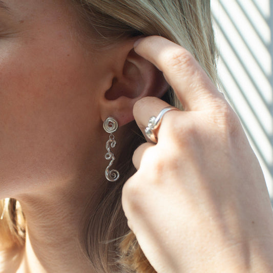 Spring Swirl Earrings