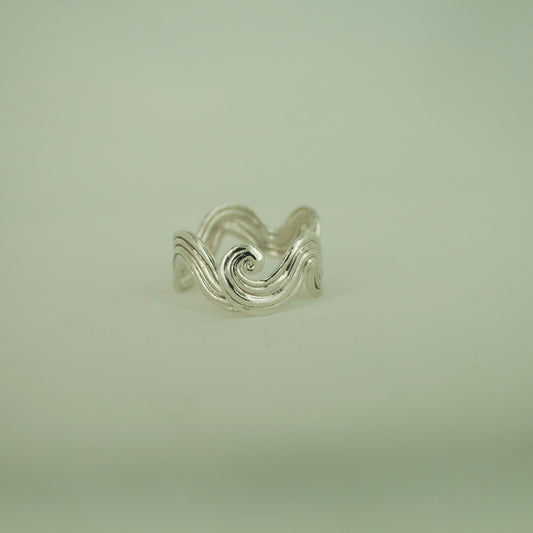 Waves on Waves Ring (Size 60)