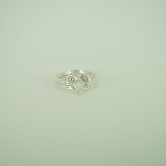 Love you Too Ring (Size 59)