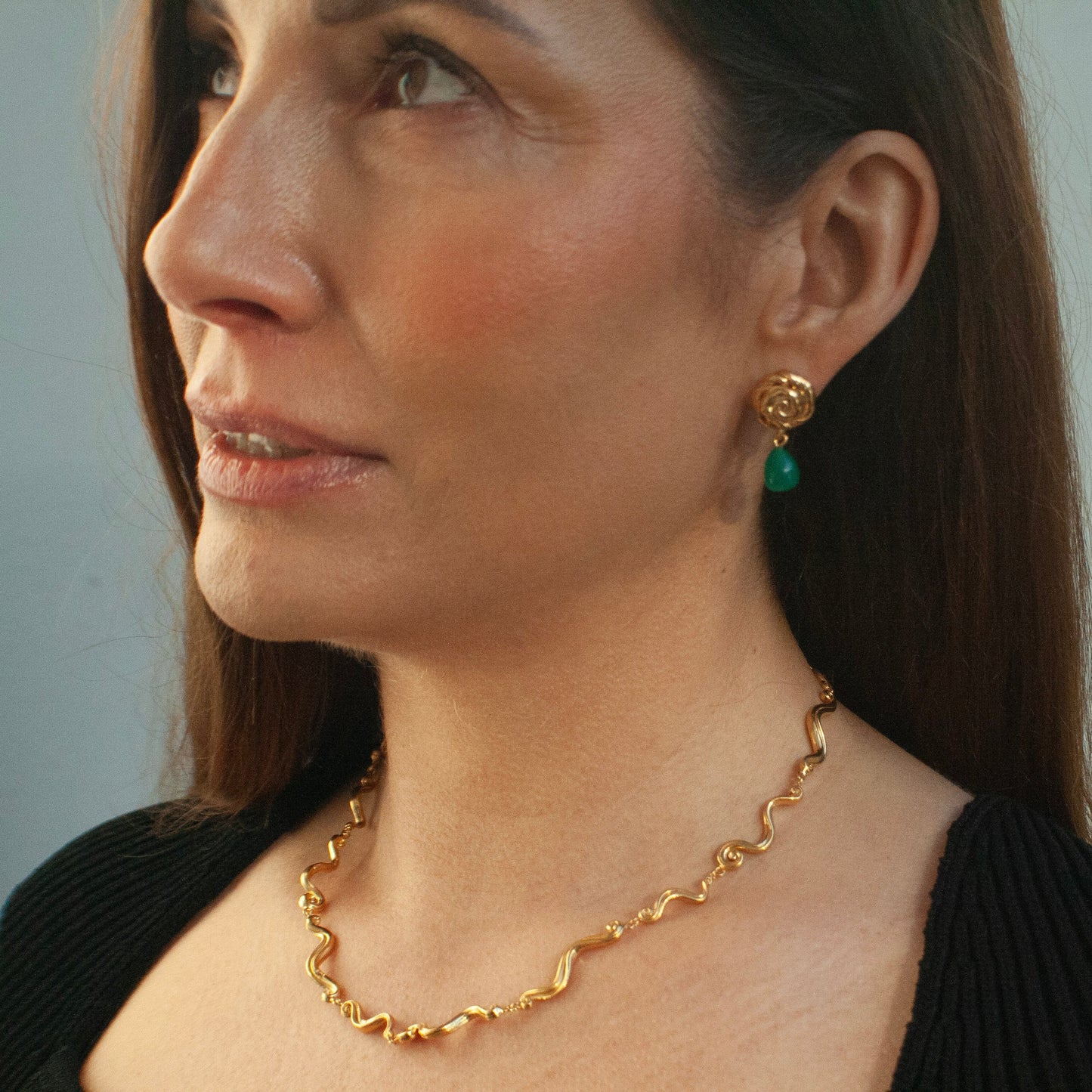 Rosetta Earrings - Gold Plated