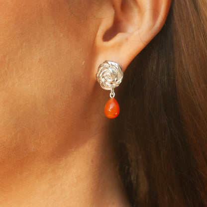 Rosetta Earrings - Sterling Silver