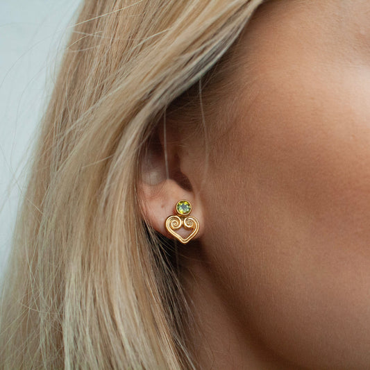 Heart Sticker - Gold Plated