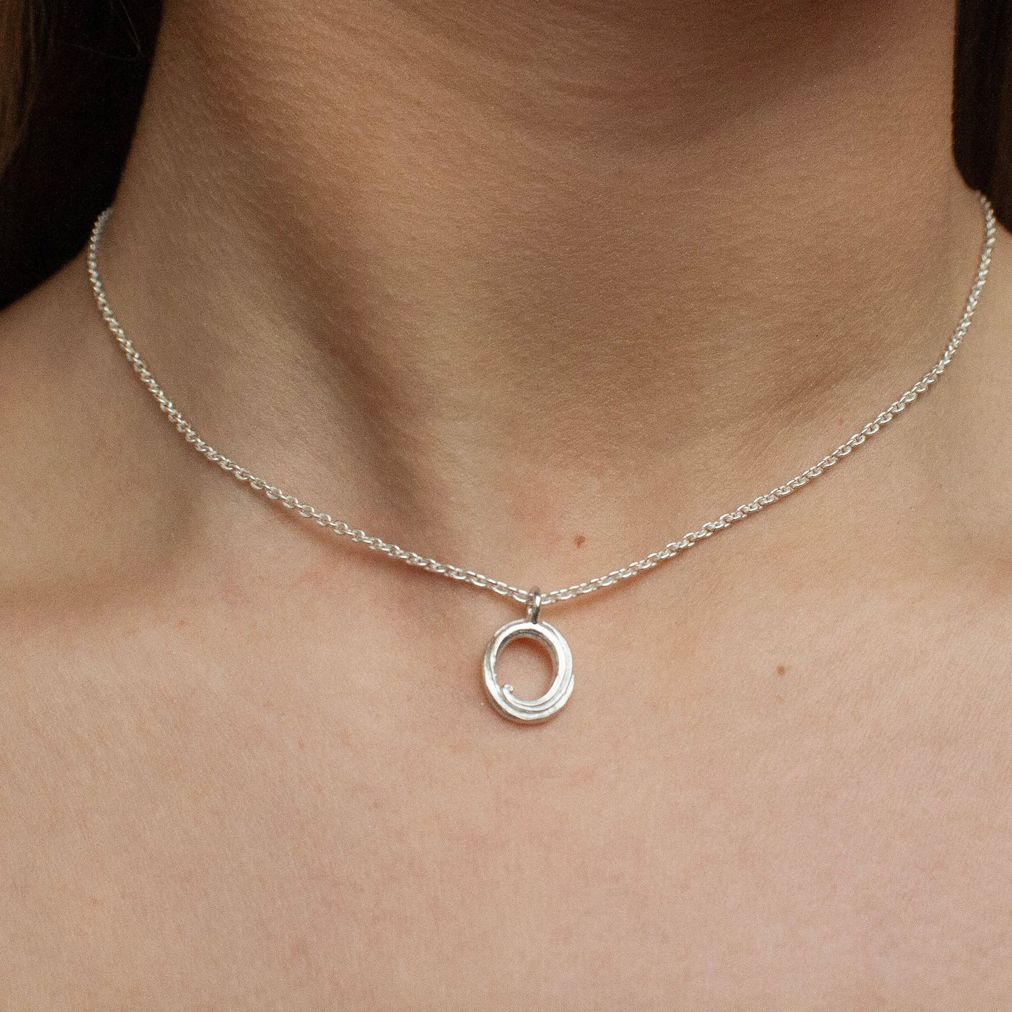 Love Letter - Letter Pendant in Sterling Silver