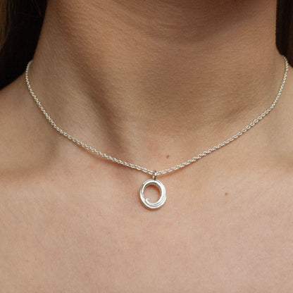 Love Letter - Letter Pendant in Sterling Silver